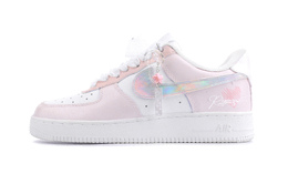 Nike Кроссовки для скейтбординга Air Force 1 Starlight Dreamy, износостойкие, низкие, унисекс, розовые cw2288-111（team296-星虹幻梦） | pink