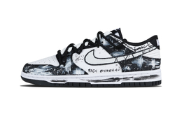 Nike Кроссовки для скейтбординга Dunk Rich Overnight Night Shadow, износостойкие, низкие, унисекс, черные, белые hf5441-100(team1171-暴富夜影） | black