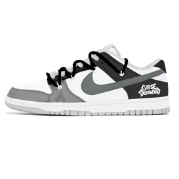 Кроссовки для скейтбординга Dunk Lemon Joy Low Top, женские, черно-серые Nike, Black Gray dd1503-103(team399-潮玩火焰) | black gray