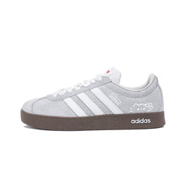 Adidas Кроссовки для скейтбординга VL COURT 2.0 серо-белые с амортизацией и низким верхом, унисекс, серо-белые hq1802(team1166-灰白吨吨) | gray white