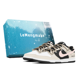 Nike Кроссовки для скейтбординга Dunk, устойчивые к истиранию, низкие, унисекс, коричневые dd1391-100(team399-蜜桃弹药s-box) | brown
