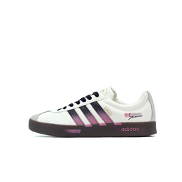 Adidas Кроссовки для скейтбординга VL Court 2.0, унисекс, низкие, белые/фиолетовые/черные j0497(team1364-夏影) | white purple