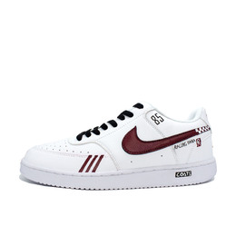 Nike Кроссовки для скейтборда Court Vision 85 Racing, износостойкие, низкие, унисекс, красные, белые dh2987-101(team1308-85竞速 ） | burgundy/white