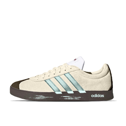 Adidas Кроссовки для скейтбординга VL COURT 2.0 Caramel Mist Sea Cushioning Quick Dry Low Top унисекс, желто-коричневые hq1802(team1328-焦糖雾海) | yellow brown