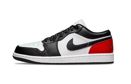 Jordan Баскетбольные кроссовки Air 1 Red Toe Support Low Top Vintage Unisex Red Black 553558-165(team930-红脚趾) | scarlet