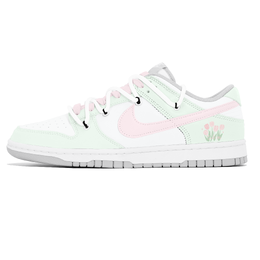 Nike Кроссовки для скейтбординга Dunk Lemon Joy Low Top женские, белые, зеленые dd1503-103(team778-春日手札) | white green
