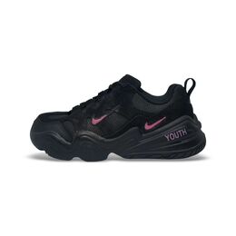 Nike Низкие повседневные кроссовки Tech Hera, устойчивые к истиранию, унисекс, черно-розовые fj9532-101(team1386-黑粉青春) | black pink