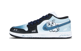 Jordan Баскетбольные кроссовки Air 1 Azure Low Top Vintage унисекс синего цвета dc0774-101（team1171-碧空） | blue