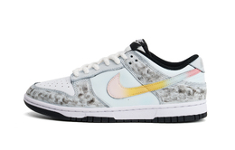 Nike Кроссовки для скейтбординга Dunk Cushioning с низким верхом, женские, черно-белые dd1503-101（team719-熊猫反转） | white