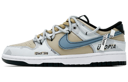 Nike Кроссовки для скейтбординга Dunk, устойчивые к истиранию, унисекс, цвет белый чайно-голубой hf5441-100（team260-褪色乌托邦qd） | white tea blue