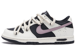 Nike Кроссовки для скейтбординга Dunk, устойчивые к истиранию, низкие, унисекс, черные, белые, розовые hf5441-100(team734-墨烟2.0) | black white pink