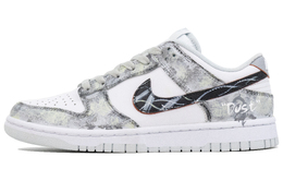 Nike Кроссовки для скейтбординга Dunk Sand City Pass, устойчивые к истиранию, низкие, унисекс, черные, белые, серые hf0730-160(team1105-男女同款沙城过境) | black white gray