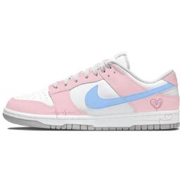 Nike Кроссовки для скейтбординга Dunk Low Top унисекс белые синие розовые dd1391-103（team1062粉韵爱恋） | white blue pink