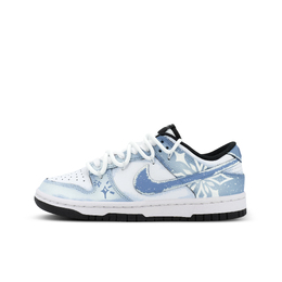 Nike Кроссовки для скейтбординга Dunk Gorilla Jester XJDD Ice Crystal World Low унисекс, белые, синие dd1503-101（team1369-冰晶世界） | white blue