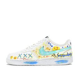 Nike Кроссовки Court Vision 1 Dreamy Graffiti, устойчивые к истиранию, низкие, для скейтбординга, унисекс, ярко-желтые dh2987-101（team309- 幻梦涂鸦） | bright yellow