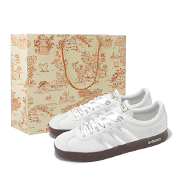Adidas Кроссовки для скейтбординга VL COURT 2.0, износостойкие, низкие, унисекс, серебристо-белые id6015（team849-银星sbox） | silver white
