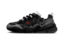 Nike Низкие повседневные кроссовки Tech Hera размера 7, цвет унисекс, черный, красный dr9761-101(team34-7号机) | black red