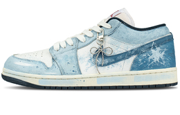 Jordan Баскетбольные кроссовки Air 1 Low Top Vintage унисекс синего цвета hm3711-144（team1117蓝泼炸街） | blue