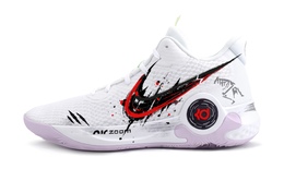 Nike Баскетбольные кроссовки KD Trey 5 IX Remains Mid Top Vintage Unisex Red Black dj6922-100(team296-哥斯拉遗骸) | black red