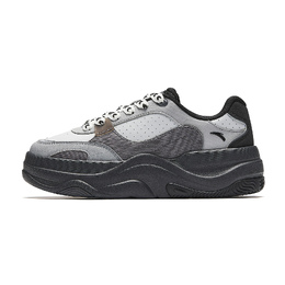 Износостойкие и легкие низкие кроссовки для женщин Anta, White Mist Gray/Medium Gray/Mist Gray 922548021-5 | white mist gray/medium gray/mist gray