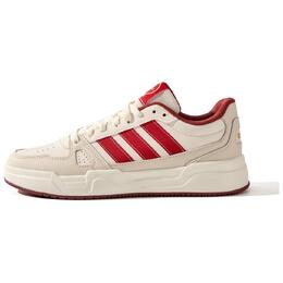 Adidas LITE BALLER противоскользящие износостойкие низкие кроссовки для скейтбординга унисекс бежево-красные js4357 | beige red