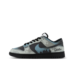 Nike Кроссовки для скейтбординга Dunk Orangutan Mischief XJDD Volcanic Gray Low Top Unisex Black Grey hf5441-100（team1369-火山灰） | black gray