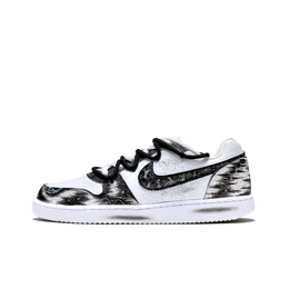 Nike Износостойкие, дышащие, нескользящие, низкие кроссовки для скейтбординга EBERNON, цвет унисекс, черный, белый aq1775-100(team941-地狱恶灵骑士) | hell black