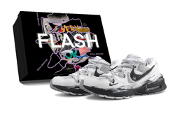 Nike Кроссовки Air Max Fusion Cushioning, износостойкие, дышащие, низкие, женские, черно-серые cj1671-105（team296-乌托邦 -s-box） | black gray
