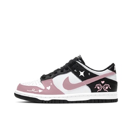 Nike Кроссовки для скейтбординга Dunk SB унисекс с низким верхом, белые dd1391-100(team641-胭脂拳头) | black white
