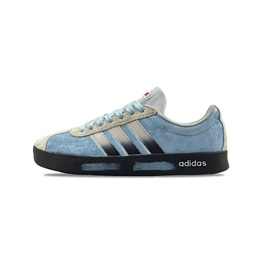 Adidas Кроссовки для скейтбординга VL COURT 2.0 Sea Salt's Heart, устойчивые к истиранию, низкие, унисекс, сине-желтые js3003(team745-海盐之心） | blue yellow