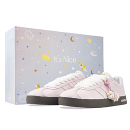 Adidas Кроссовки для скейтбординга VL COURT 2.0 Honey Velvet, специальная амортизация, износостойкие, женские, розовые id6015（team877-蜜糖粉绒 ） | pink