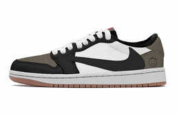 Jordan Баскетбольные кроссовки Air 1 Vintage, унисекс, низкие, коричневые dz4137-700(team723-黑勾摩卡) | coffee