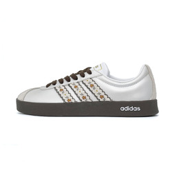 Adidas Кроссовки для скейтбординга VL COURT 2.0 Low Top, унисекс, серебристо-белые id6015（team1427-田园） | silver