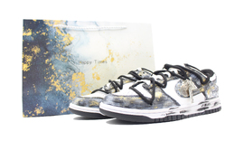 Nike Кроссовки для скейтбординга Dunk Gold Rush Coverage, устойчивые к истиранию, низкие, унисекс, черно-золотые dd1391-100(team283-淘金热） | black gold