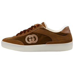 Gucci Кроссовки для скейтбординга G75, женские, коричневые 812656 aae4n 2440 | brown