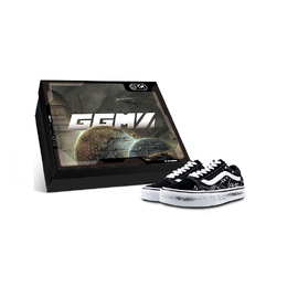Vans Низкие кроссовки для скейтбординга Old Skool, унисекс, черные, белые vn000d3hy28(team1281-涂鸦box) | black white