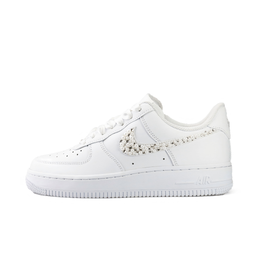 Nike Air Force 1 Air Force 1, износостойкие, сверкающие, низкие, скейтбордические кроссовки, унисекс, белые dd8959-100（team1093-璀璨珍珠） | white
