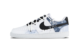 Nike Кроссовки для скейтбординга Court Vision 1 Ice Rose, износостойкие, низкие, унисекс, синие, белые dh2987-101（team1374-冰玫瑰） | uniform blue