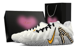 Nike Баскетбольные кроссовки Ja Morant 3 Tiger Print, Heart Box, износостойкие, низкие, унисекс, светло-бежевые hf2794-100(team773-虎纹-爱心礼盒) | light beige