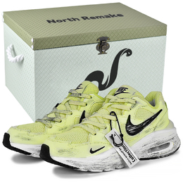 Nike Легкие кроссовки Air Max Fusion Low Top женские, желто-зеленые cj1671-100(team96-月光柠檬s-box) | moonlight lemon-gift box 1