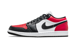 Jordan Баскетбольные кроссовки Air 1 Brick Red Lane Balance Low Top Vintage, унисекс, красные, черные 553558-165(team992-砖红巷子) | red black