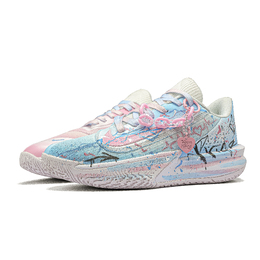 Nike Баскетбольные кроссовки Precision 7 Mismatched Speed Low Top унисекс, синие, розовые fn4322-100（team998- 鸳鸯闪击） | blue