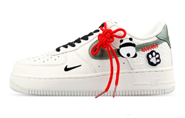 Мужские кроссовки Air Force 1 с низким верхом, устойчивые к истиранию и скольжению Nike, White hv5979-130(team1281-中国结熊猫) | white