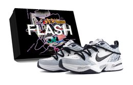 Nike Кроссовки Air Monarch 4 Blue Urban в комплекте. Низкие массивные кроссовки унисекс. Синие и белые 415445-102（team34-蓝调都市-s-box） | blue white