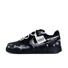 Кроссовки для скейтбординга Court Vision Low унисекс с низким верхом Nike, Black dh2987-002（team476-破界） | black