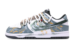 Nike Кроссовки для скейтбординга Dunk Quantum Space Cat, Willow, износостойкие, унисекс, белые, серые dd1391-100（team727-折柳） | white gray