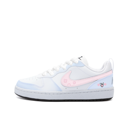 Износостойкие и легкие низкие кроссовки Court Borough для женщин Nike, Blue Pink dv5456-104(team849-花语小狗) | blue pink