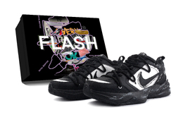 Nike Air Monarch 4 Black Knight, коробка в комплекте, низкие массивные кроссовки унисекс, черные, белые 415445-001（team296-黑骑士-s-box） | black white