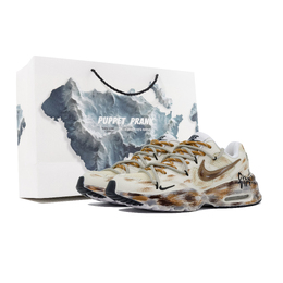 Nike Кроссовки Air Max Fusion Low Top Casual для бега, женские, белые, желтые cj1671-100（team178-末世废土s-box） | white yellow