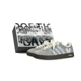 Кроссовки для скейтбординга VL COURT 2.0 YDCC Box Cushioning, износостойкие, серые, унисекс Adidas, Gray hq1802(team501-灰色芭蕾s-box) | gray